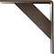 Ekena Millwork Traditional Steel Bracket, Hammered Brown 2"W x 8"D x 8"H BKTM02X08X08TRHBR - alternate 3
